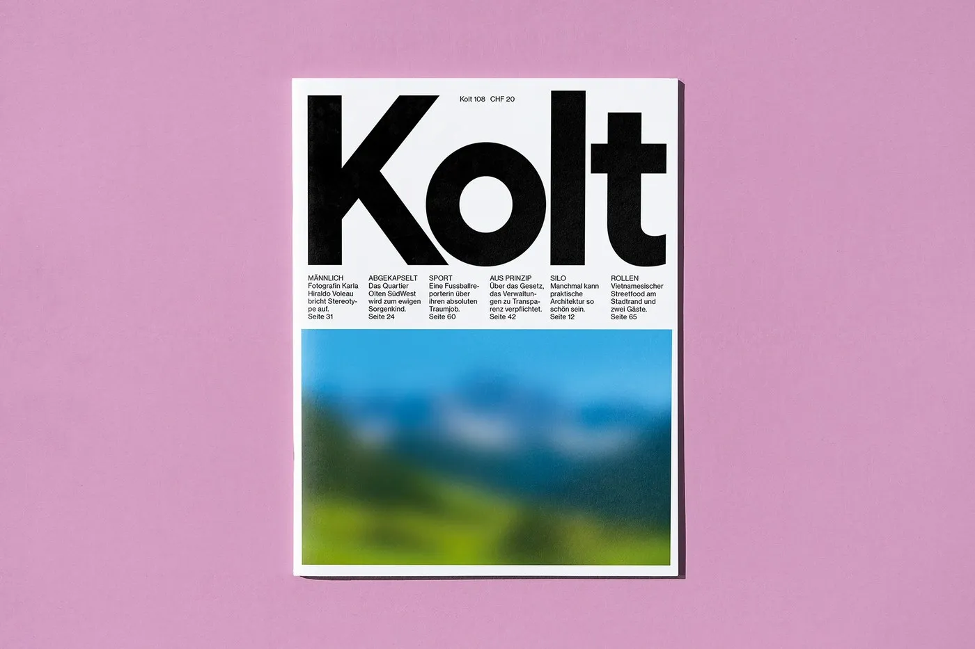 Img06 - Kolt Magazine Editorial Redesign by Alice Poma & Studio Feixen