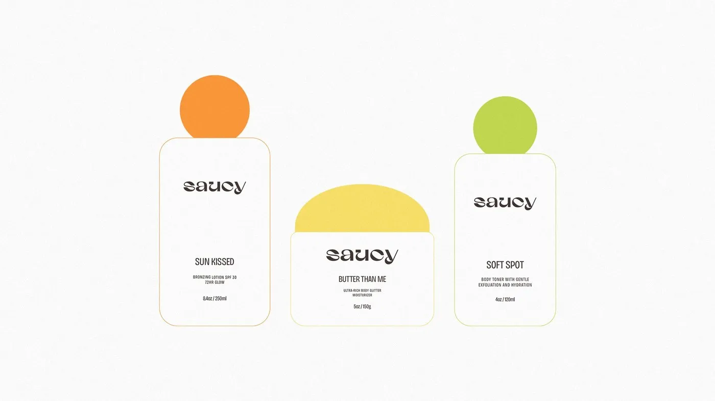Img07 - Saucy: Bold Packaging and Visual Identity by Nathalia Ultramar