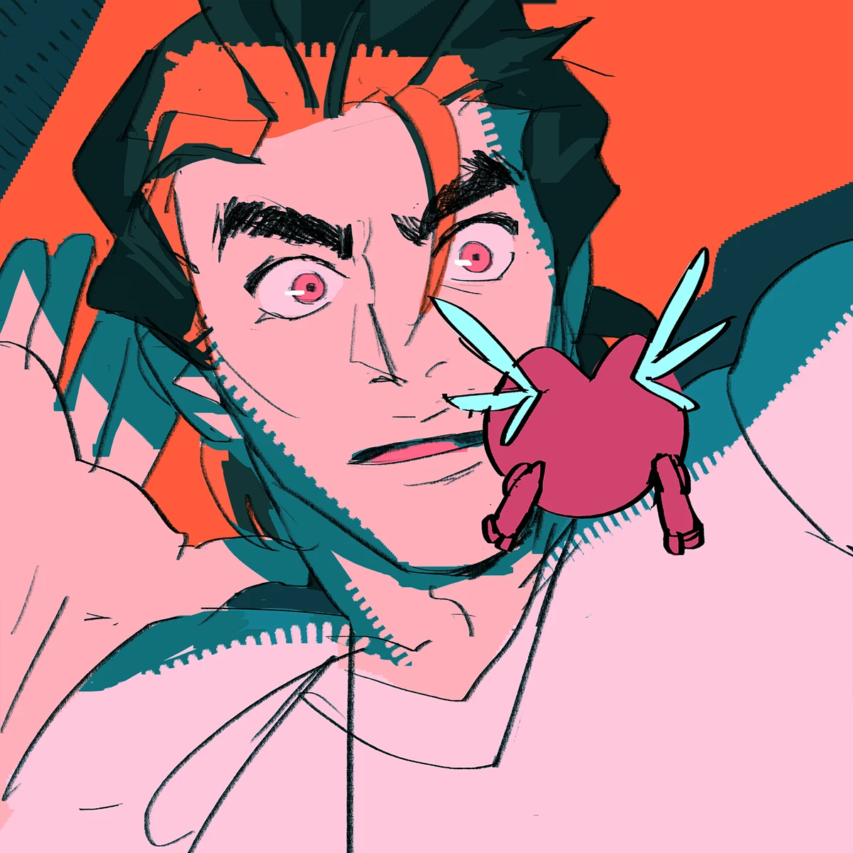 Img06 - July Animation - Kiss Me! by Ramon N90: Process, Brushes, and Art Insights