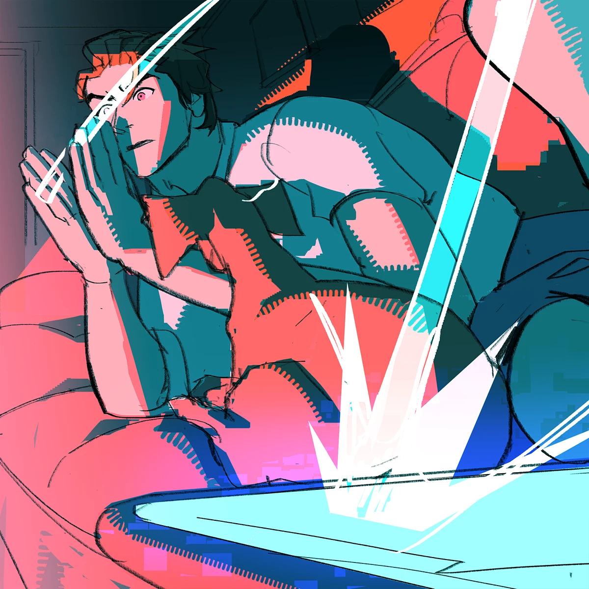 Img08 - July Animation - Kiss Me! by Ramon N90: Process, Brushes, and Art Insights
