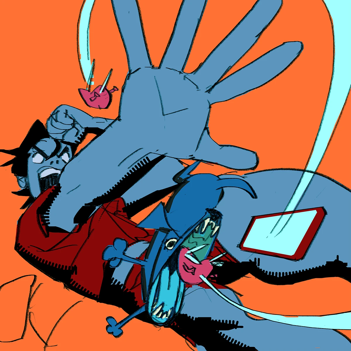 Img11 - July Animation - Kiss Me! by Ramon N90: Process, Brushes, and Art Insights