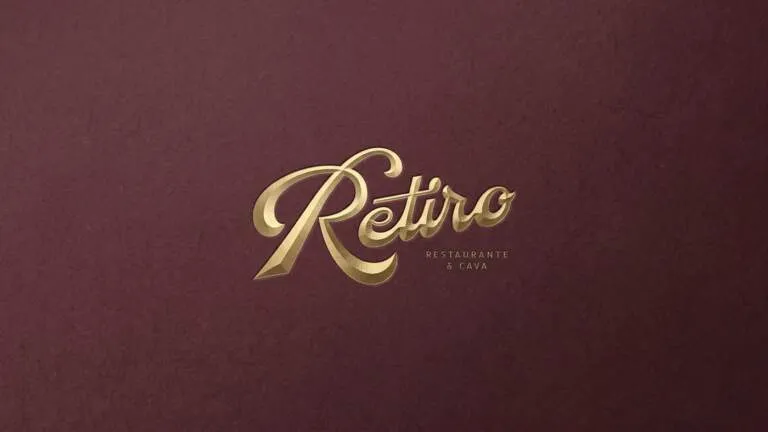 Img01 - RETIRO Branding Identity by Luciano Quintana: Tactile Elegance in Restaurant Design