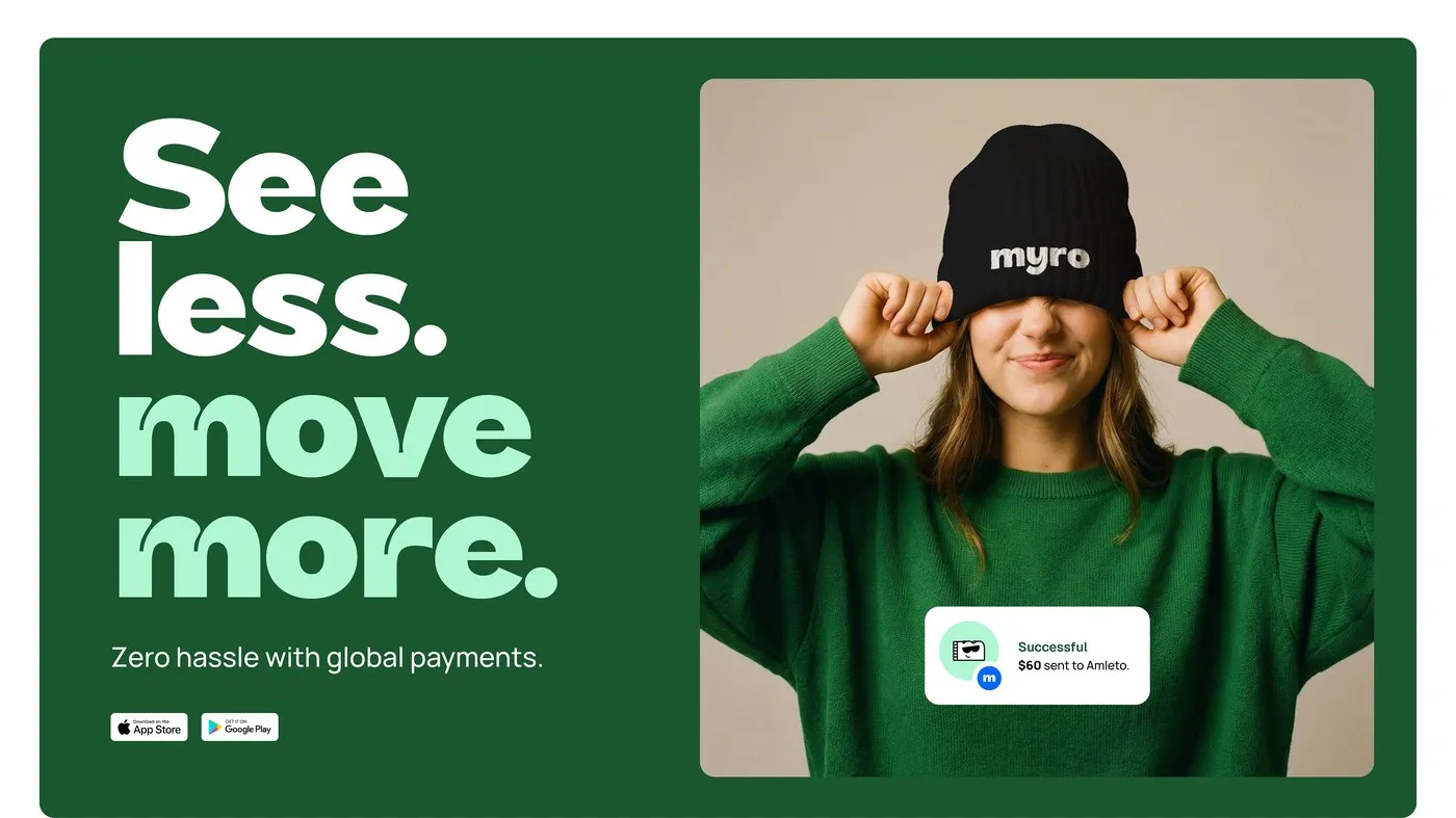 MYRO Visual Identity: A Bold Fintech Branding Project by Joseph Omas