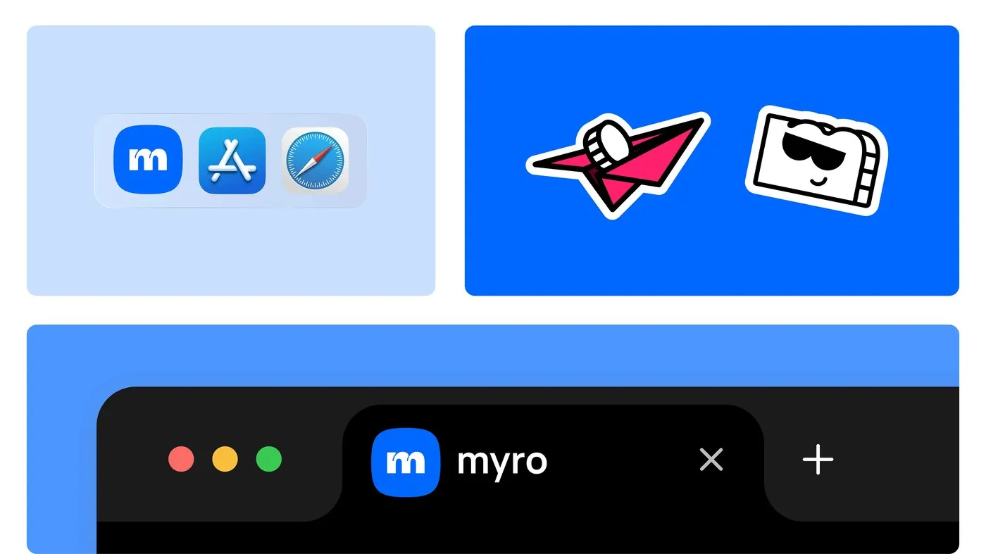 Img06 - MYRO Visual Identity: A Bold Fintech Branding Project by Joseph Omas