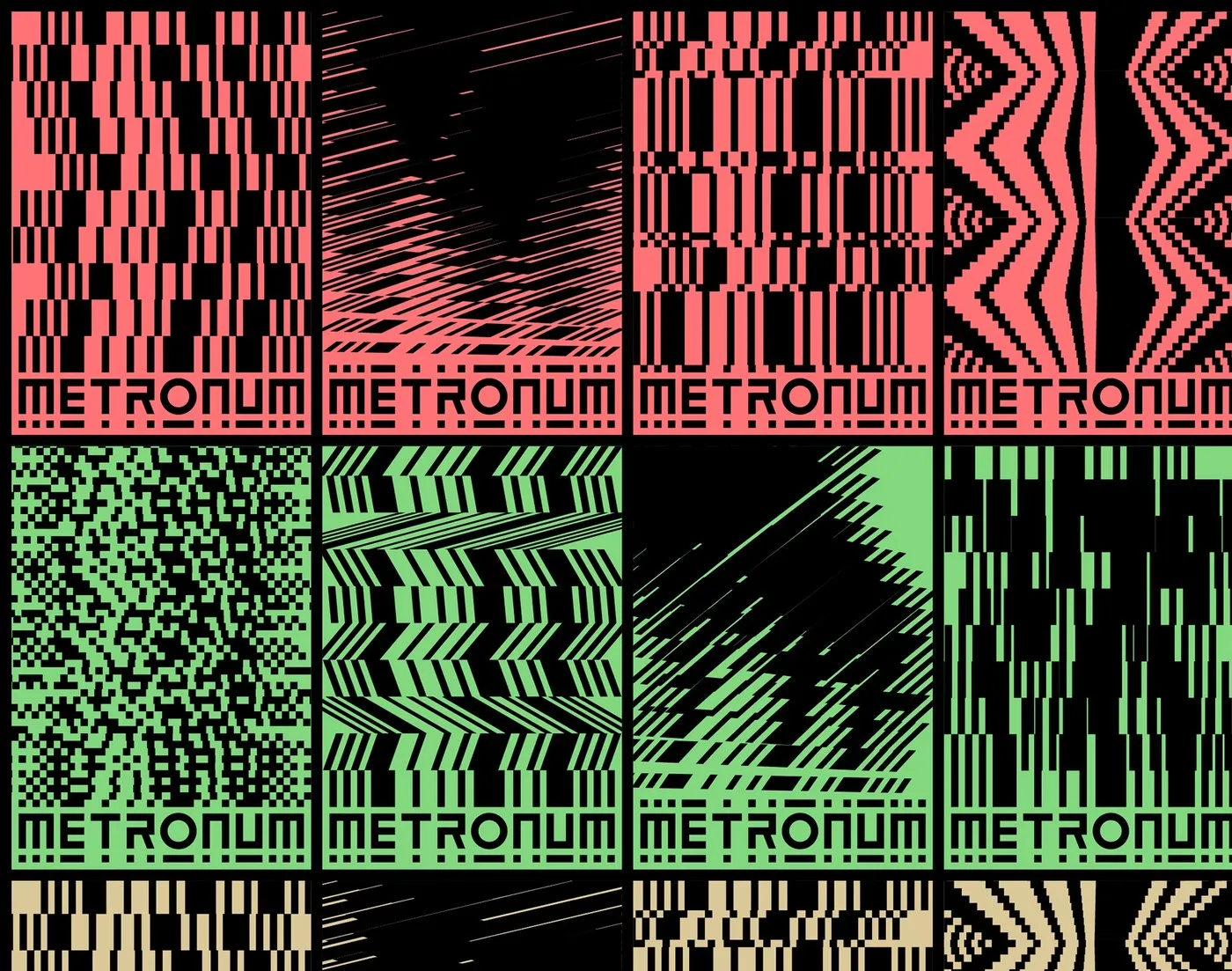 Img07 - Le Metronum: A Bold and Dynamic Identity System by Brand Brothers