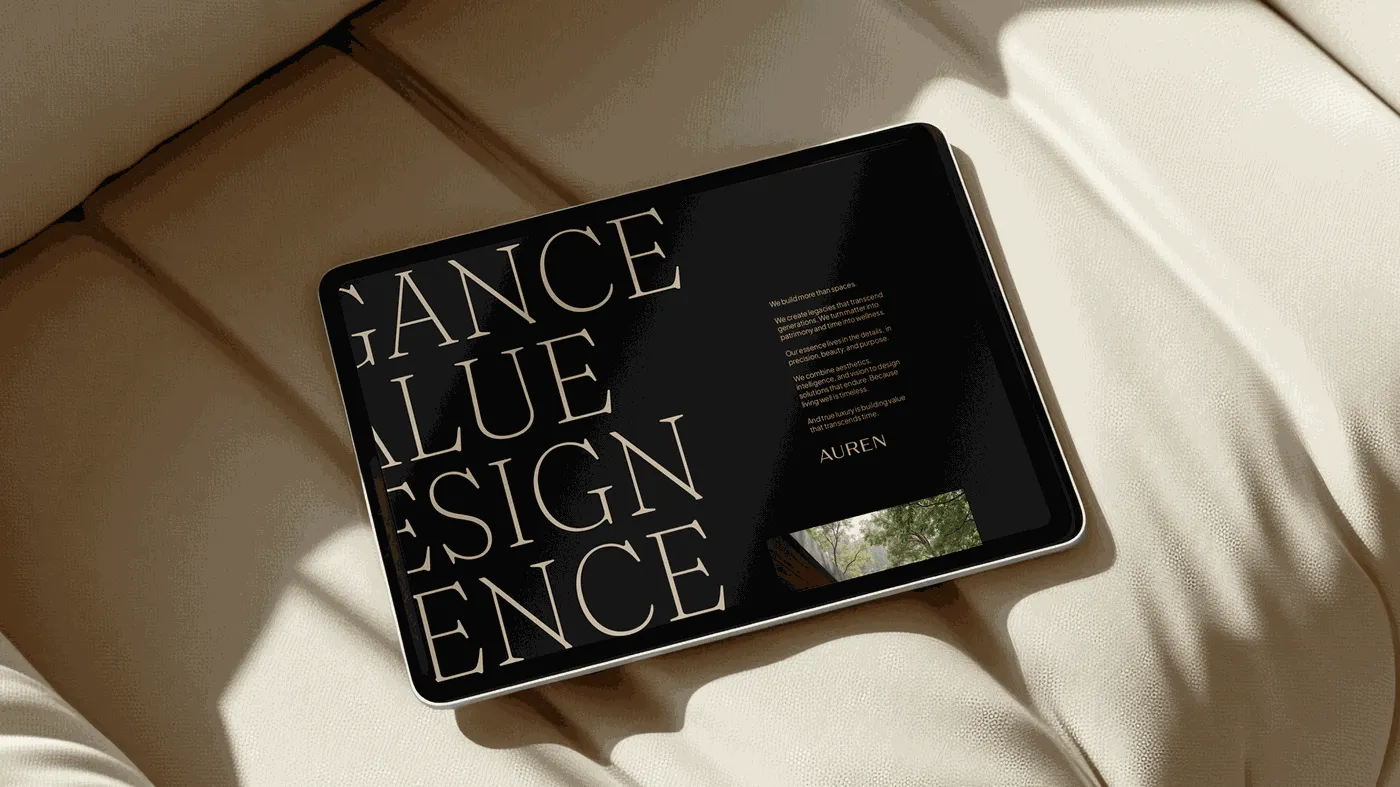 Auren Visual Identity: A Serene Branding System by Nathalia Ultramar