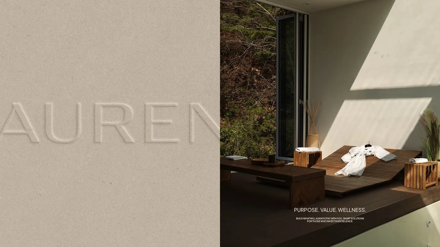 Img08 - Auren Visual Identity: A Serene Branding System by Nathalia Ultramar