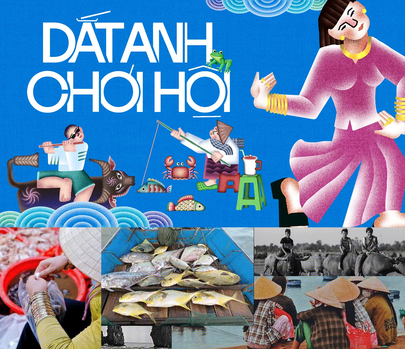 Img17 - Illustration Visuals for Phuong My Chi's Album Dan Choi Dan Ca