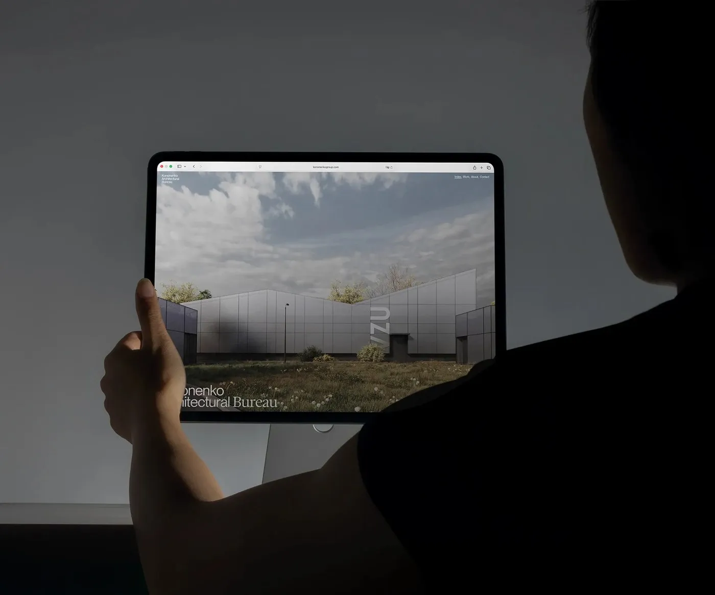 Kononenko Architectural Website by Artem Shcherban and Reksa Andhika