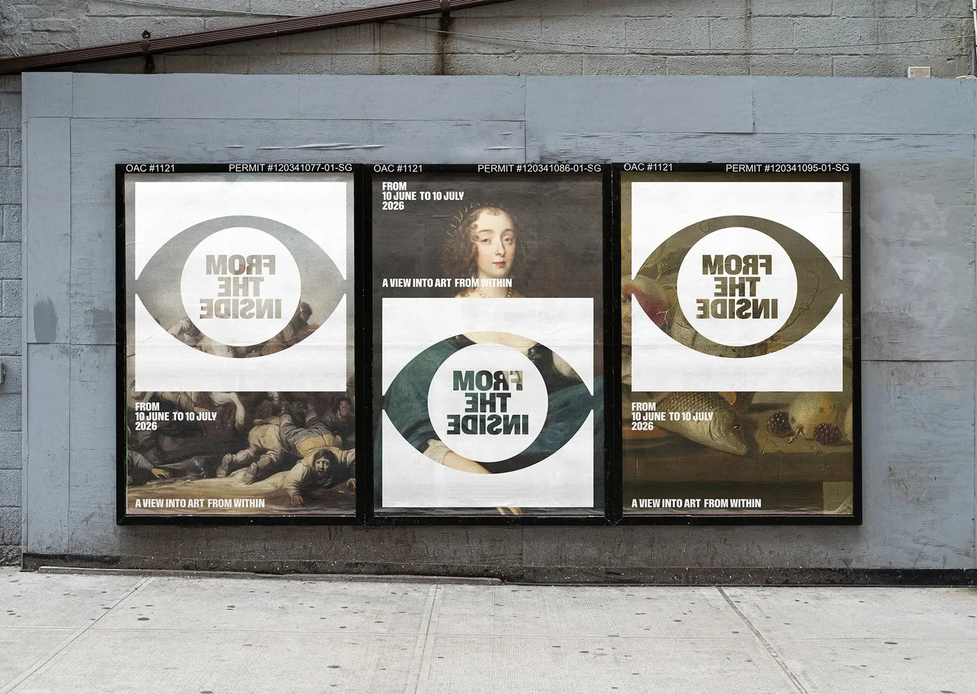 Visual Identity for “From The Inside” Exhibition by Jarosław Dziubek
