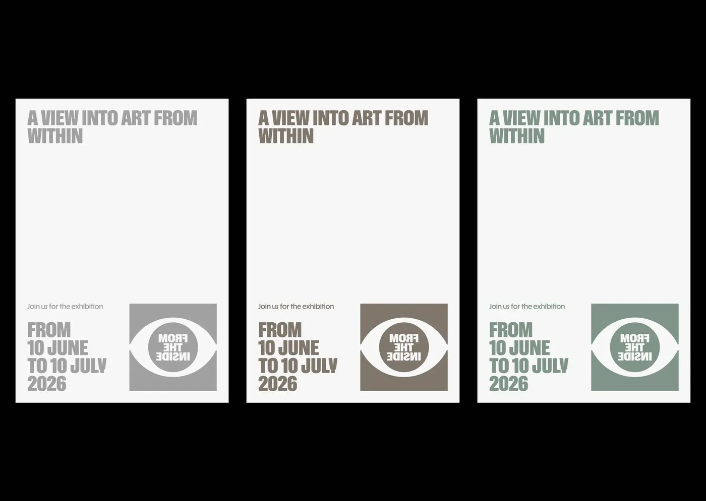 Img08 - Visual Identity for "From The Inside" Exhibition by Jarosław Dziubek