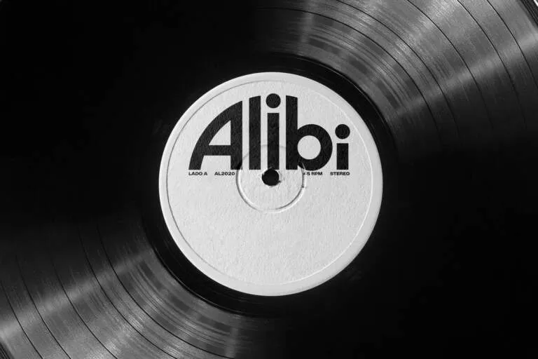 Img01 - Alibi Records Branding by Polar, Ltda.: Bridging Motown Heritage and Brazilian Rap