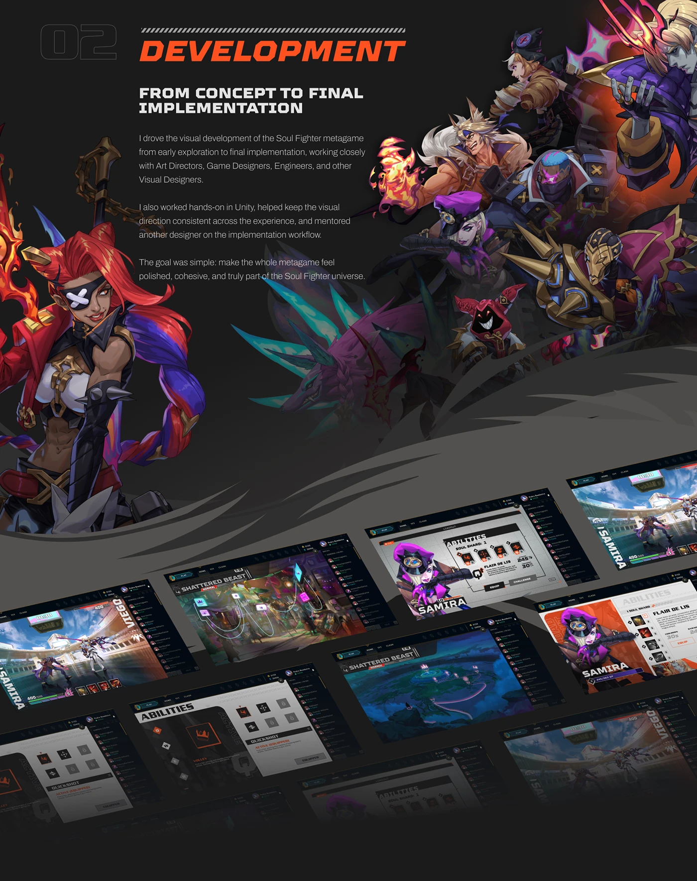 Img03 - Game UI Design for League of Legends: Soul Fighter by Alena Eresko