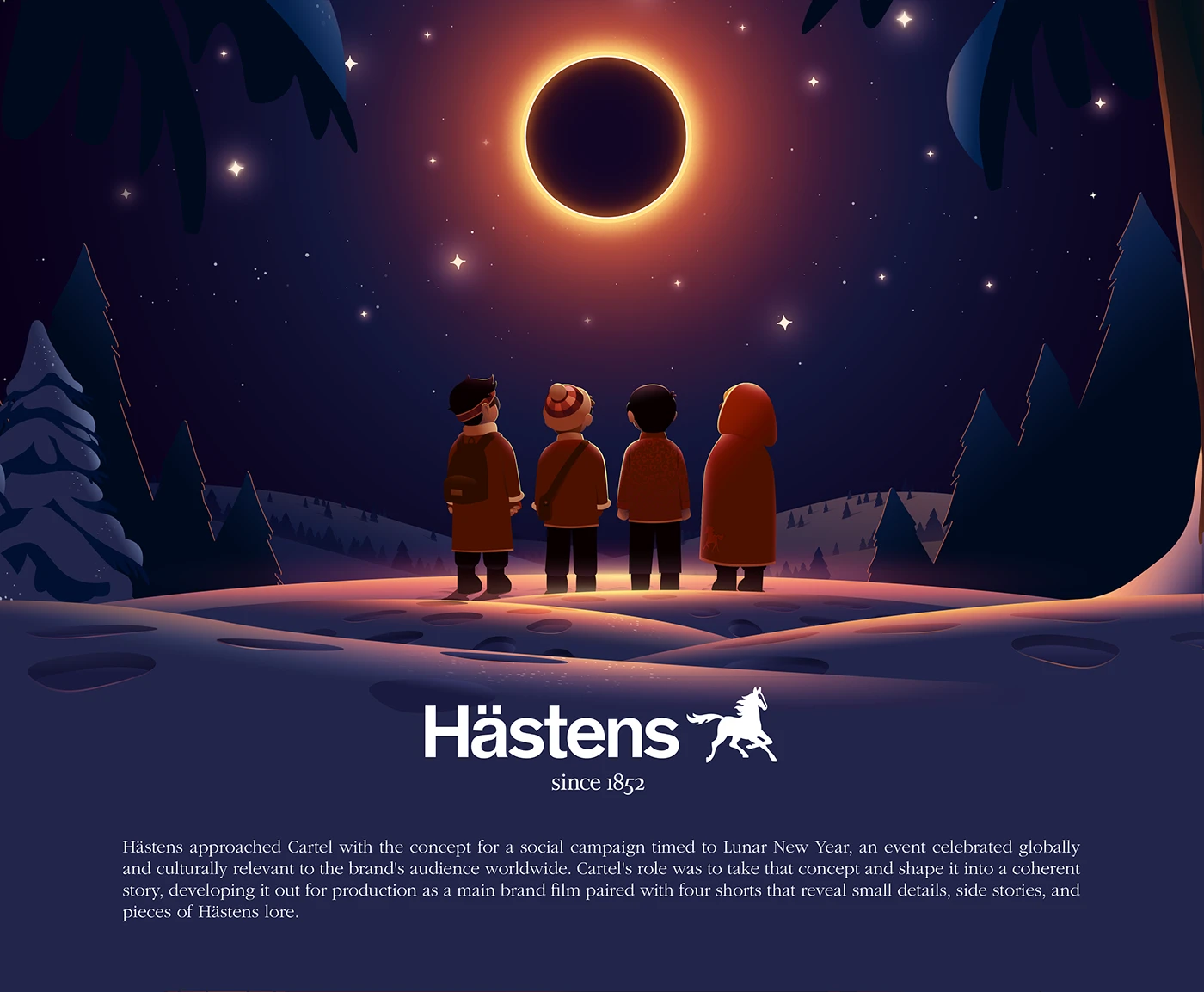 CARTEL x Hästens: A Festive Visual Story for Lunar New Year
