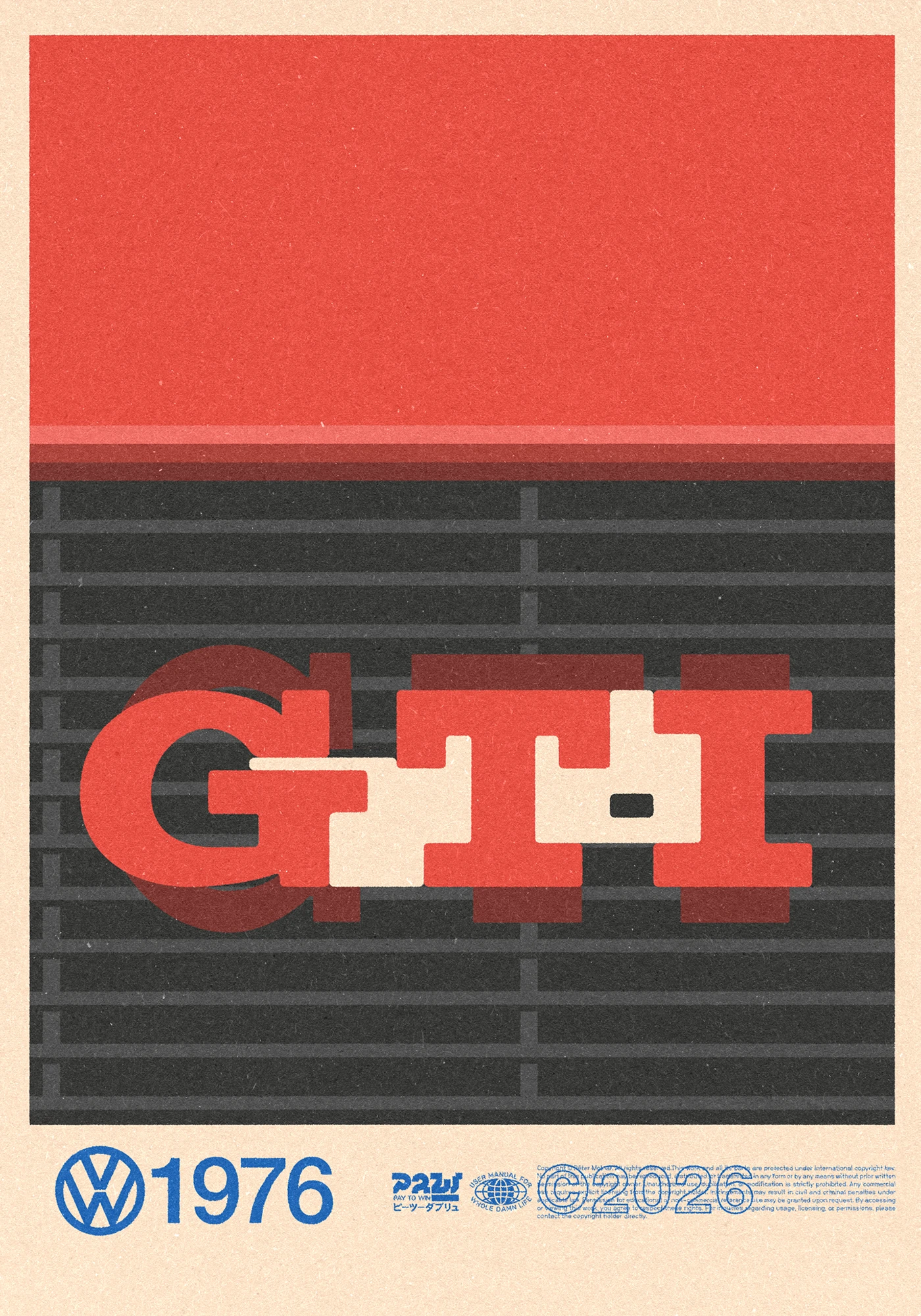 Img07 - Molnár Péter Reimagines 1976 Cultural Icons in Bold Poster Concept