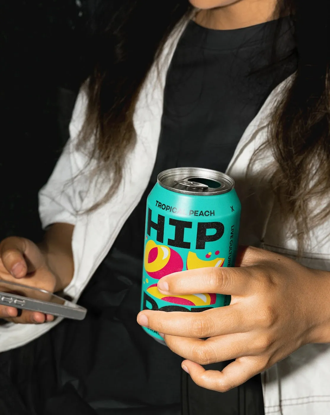 Img06 - Hip Pop Packaging Design: Bold Visual Identity for Functional Soda by Robot Food
