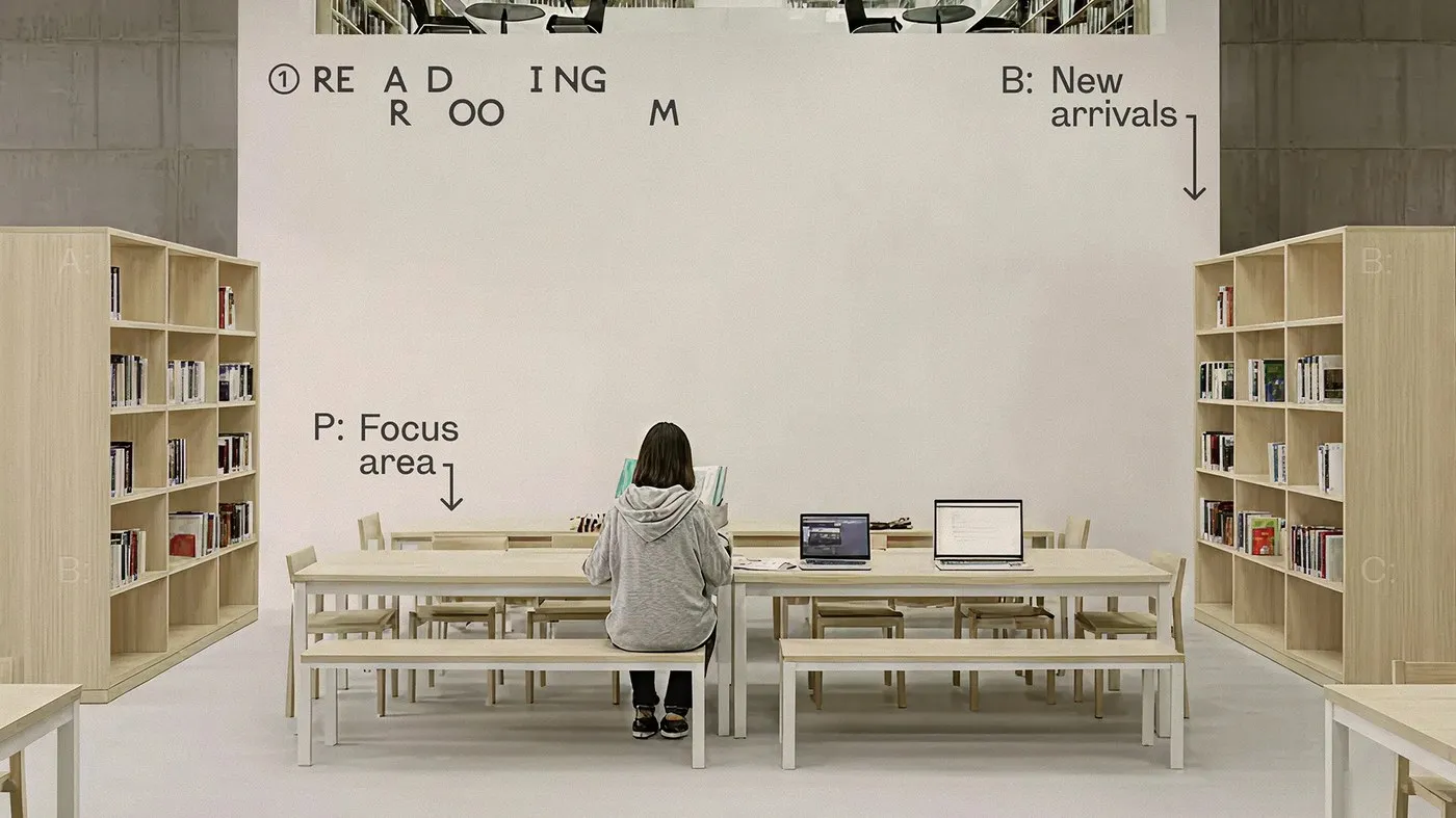 Img04 - Branding Design for Reading Rooms Cultural Space by Anatolie Micaliuc
