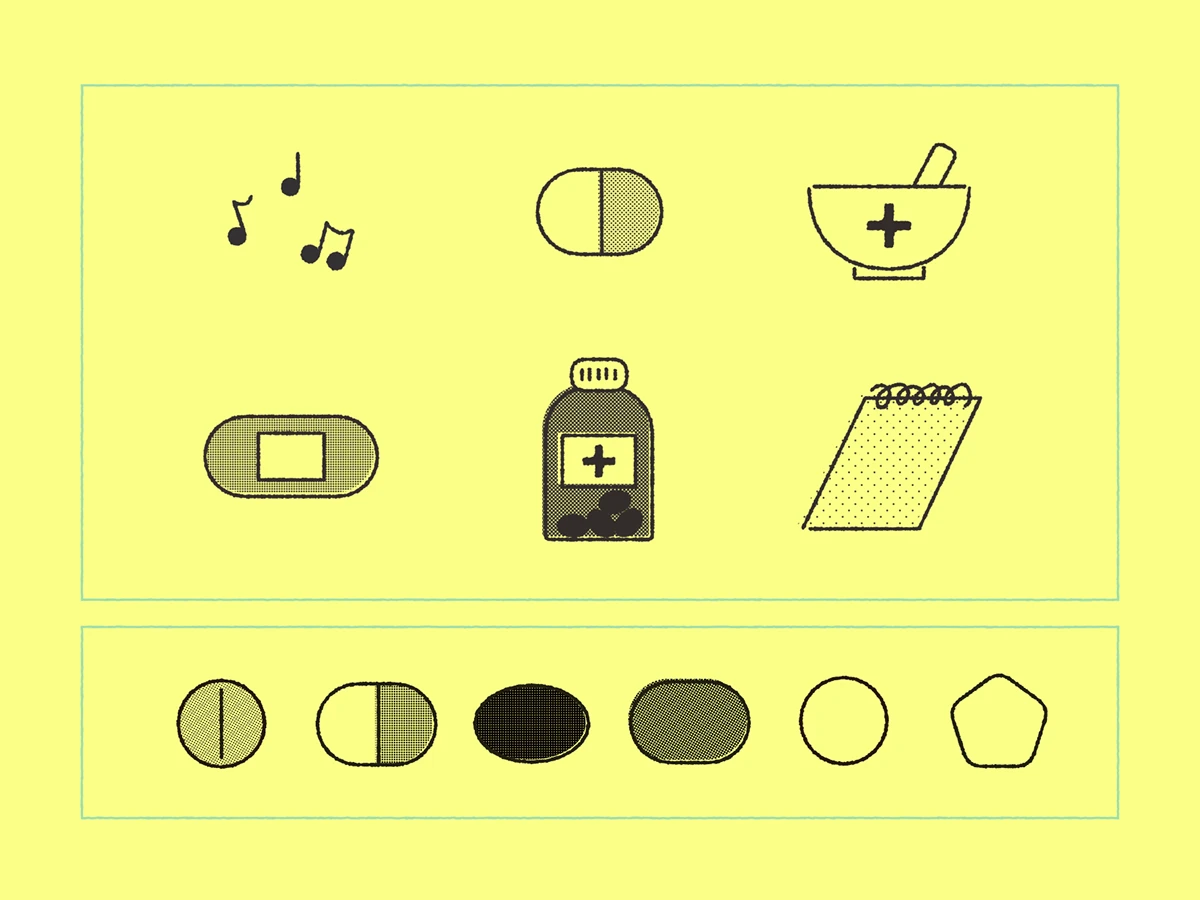 Img05 - DOREMI PHARMACY Brand Film: Translating Risograph Graphics into Vibrant Motion