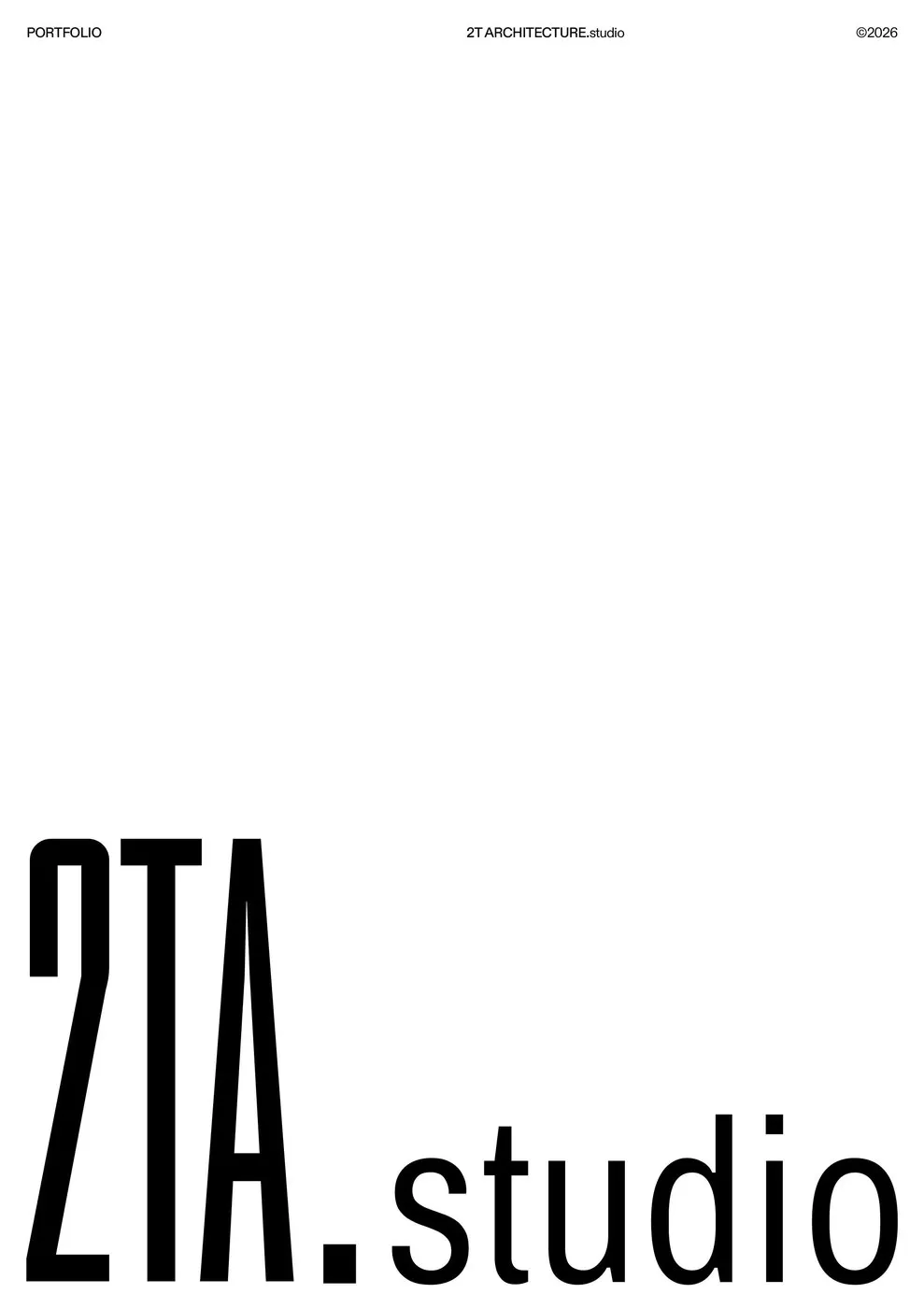 Img03 - Editorial Design for 2T ARCHITECTURE by Florian Cornut: A Lesson in Visual Restraint