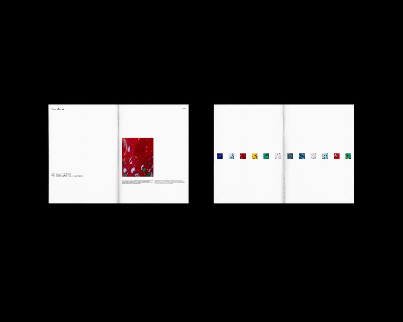 Img03 - Xe Vero Catalogue: Framing Murano Glass Craftsmanship Through White Space