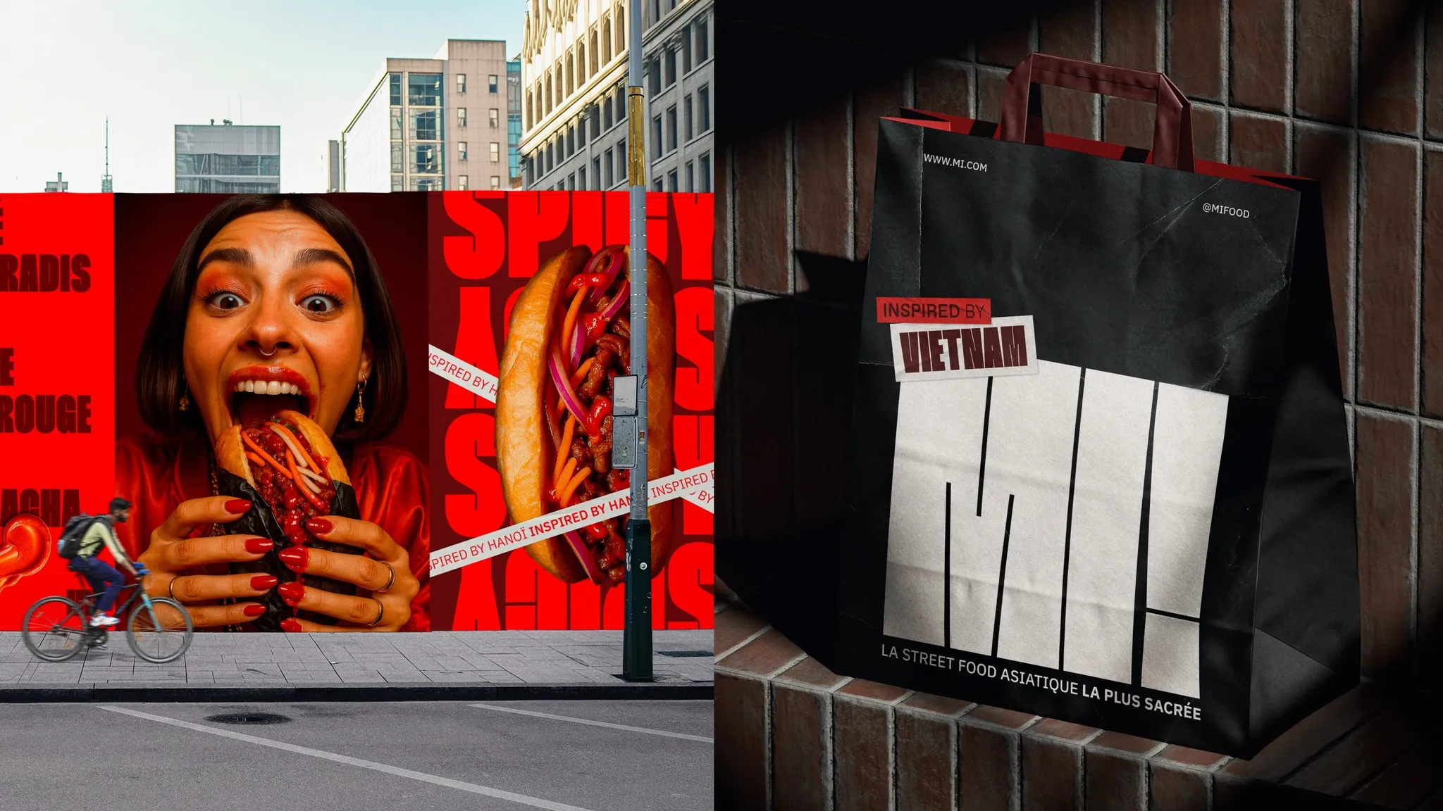 Packaging Design for MI! – A Tactile Take on Vietnamese Street Food