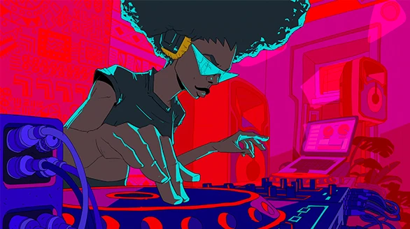 Culturas Caribeñas del Hip Hop: Animation and Visual Identity by Fernando Riveaux