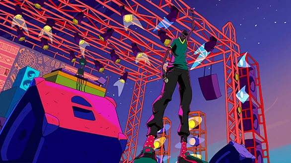 Img06 - Culturas Caribeñas del Hip Hop: Animation and Visual Identity by Fernando Riveaux