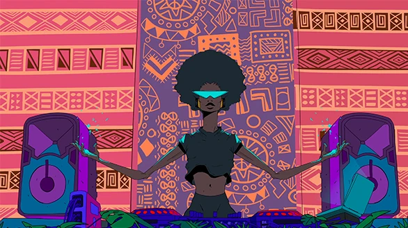 Img07 - Culturas Caribeñas del Hip Hop: Animation and Visual Identity by Fernando Riveaux