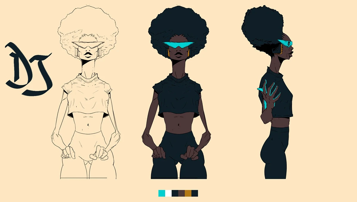 Img16 - Culturas Caribeñas del Hip Hop: Animation and Visual Identity by Fernando Riveaux