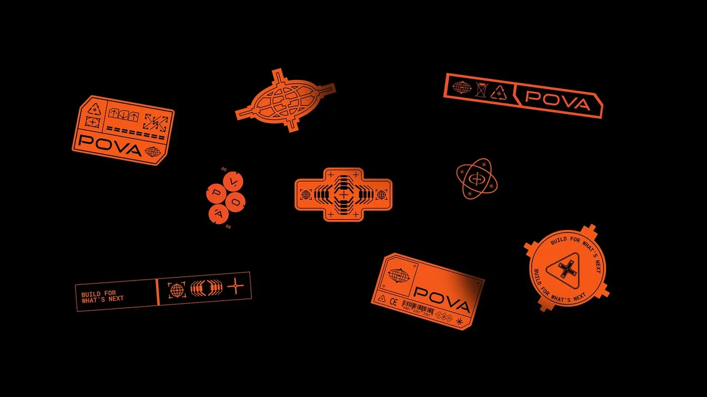 Img10 - Brutalist Brand Identity Redesign for POVA by StudioDraft