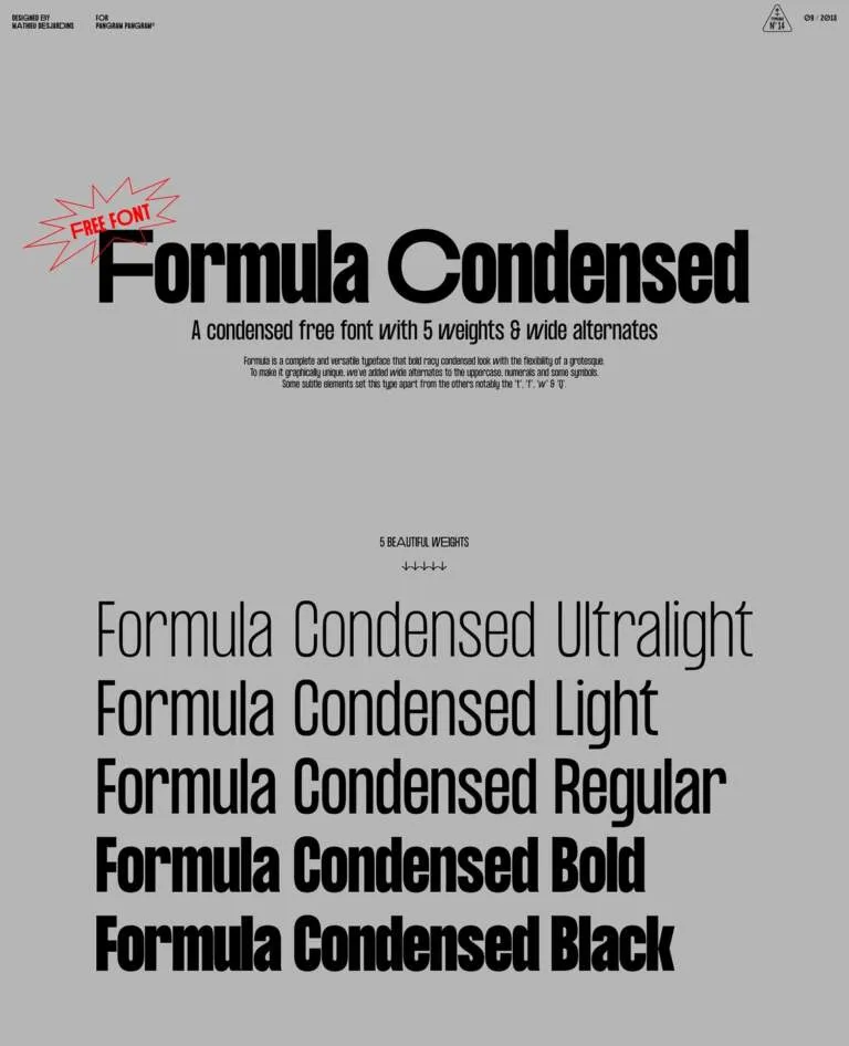 Img01 - Formula Condensed: A High-Impact Display Typeface by Pangram Pangram