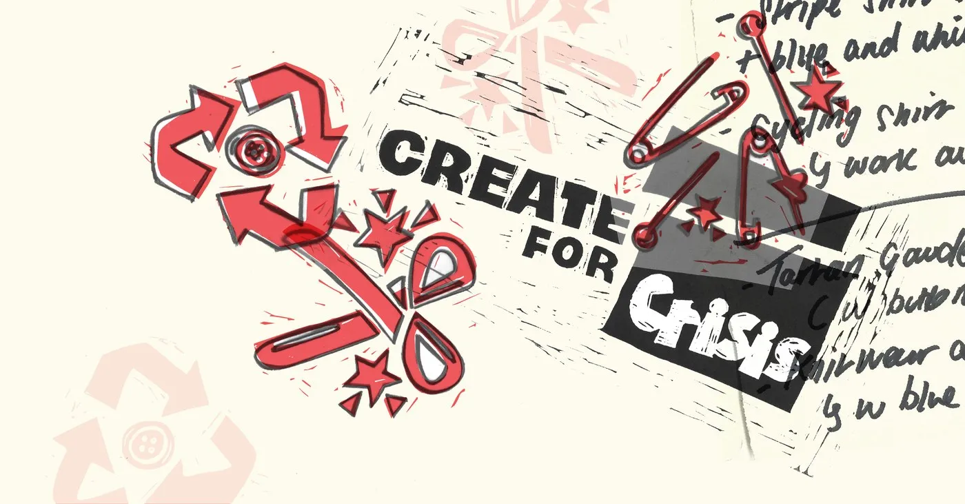 Dalziel & Pow Crafts Linocut Visual Identity for Crisis Campaign