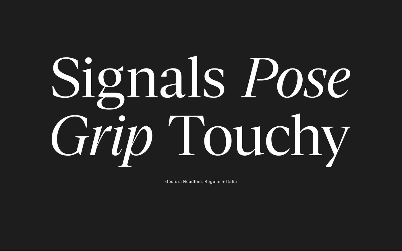 Img06 - Sociotype Foundry Unveils Gestura, A Modern Serif Superfamily Rooted in History