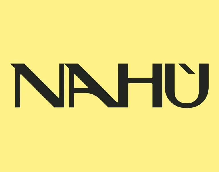 Nahù Branding Design by Brand Brothers: Raw Texture and Custom Typography Img01 - Nahù Branding Design by Brand Brothers: Raw Texture and Custom Typography
