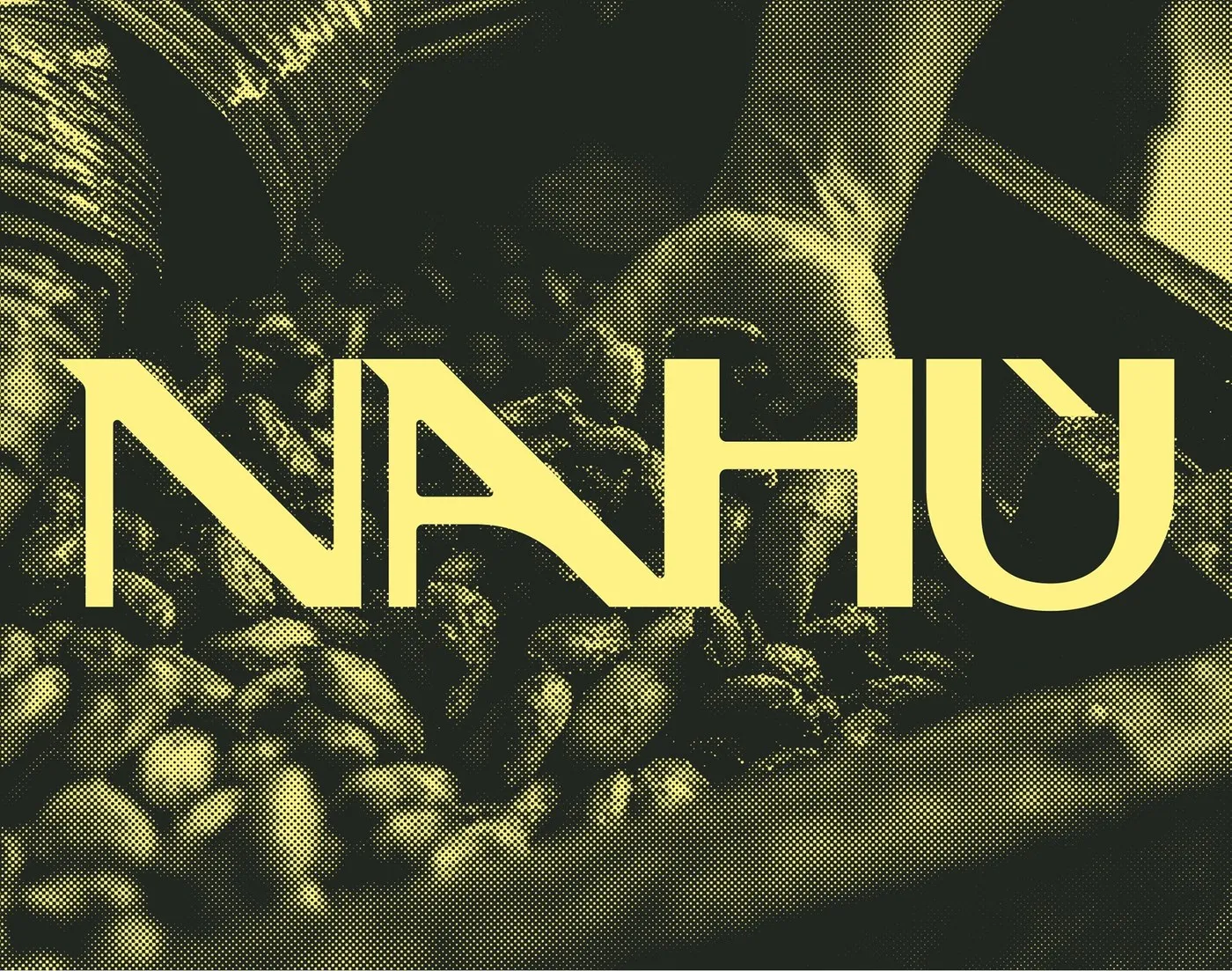 Img02 - Nahù Branding Design by Brand Brothers: Raw Texture and Custom Typography