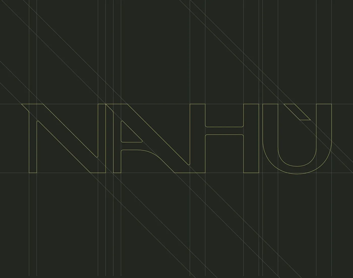 Img03 - Nahù Branding Design by Brand Brothers: Raw Texture and Custom Typography