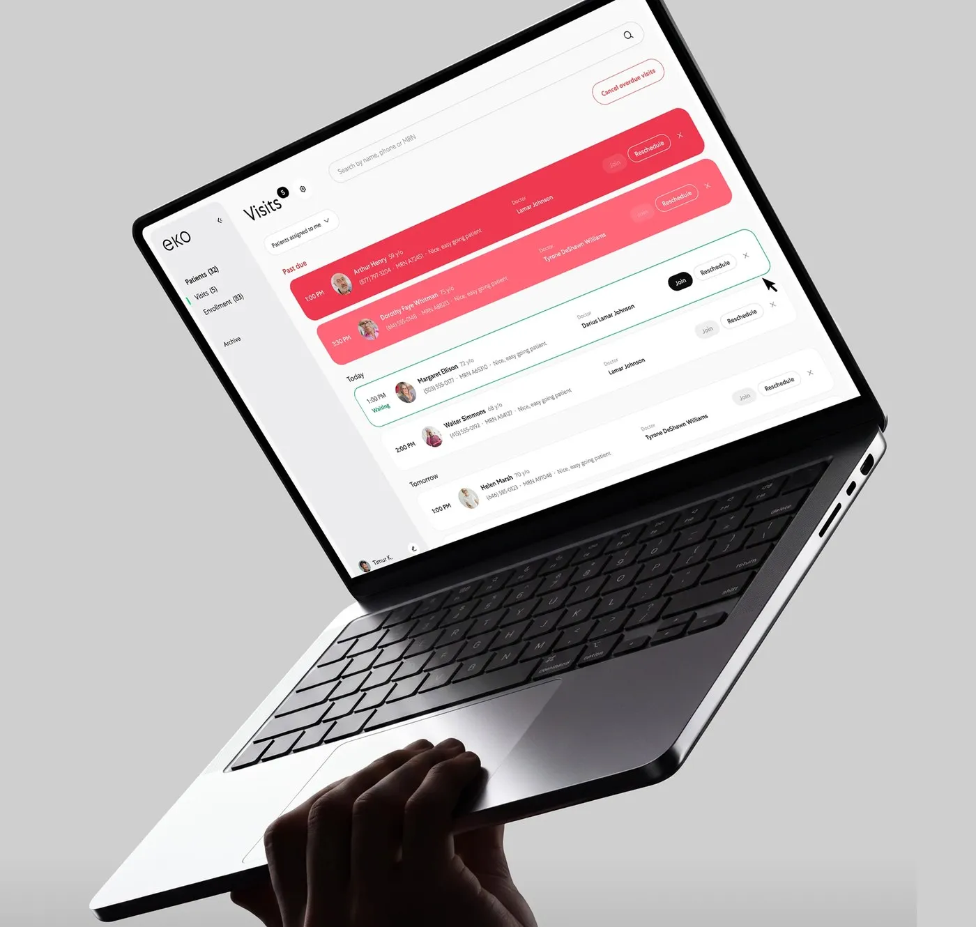 Img05 - Eko Health Ecosystem: Crafting a Seamless Medical UI/UX Design by Humbleteam