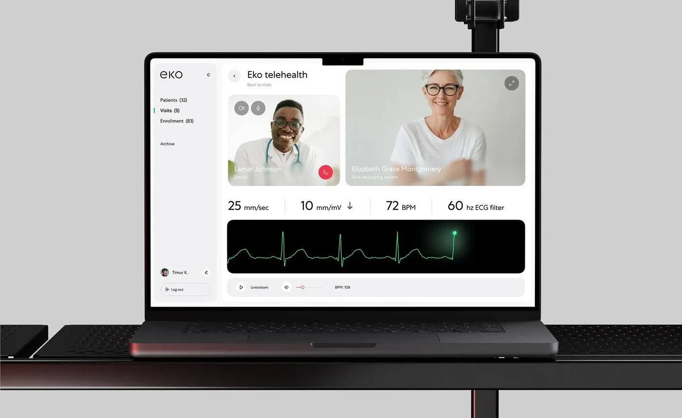 Img08 - Eko Health Ecosystem: Crafting a Seamless Medical UI/UX Design by Humbleteam