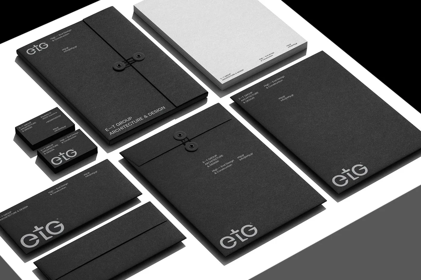 E — T GROUP Architectural Brand Identity by iFRAME DESIGN STUDIO