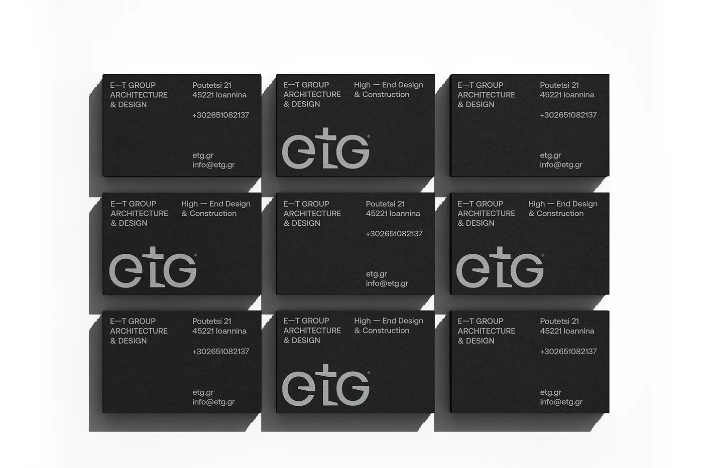 Img09 - E — T GROUP Architectural Brand Identity by iFRAME DESIGN STUDIO