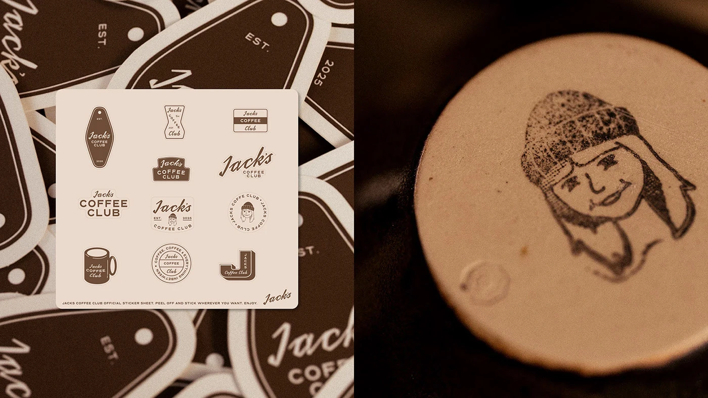 Img03 - Jack's Coffee Club: Retro Road Trip Aesthetics by Studio Miles