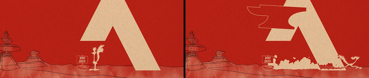 Img08 - COYOTE VS. ACME — Main on End Title Sequence by Michael Lo