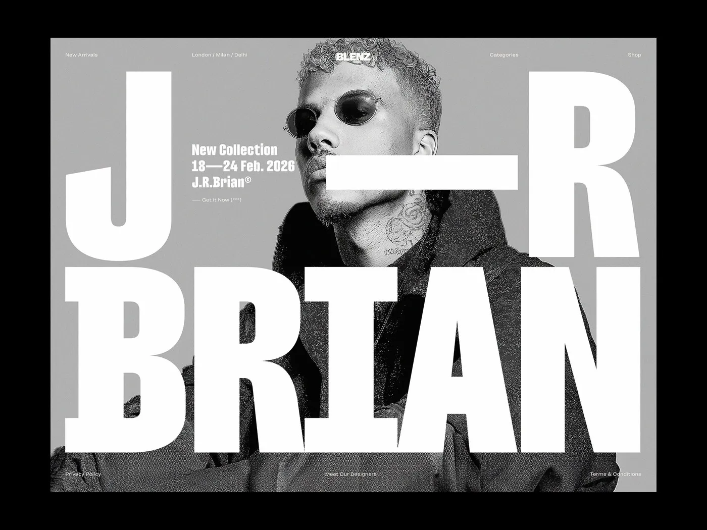 Img03 - Filming Typeface by Rajesh Rajput: A Bold Condensed Display Font for Cinematic Titles