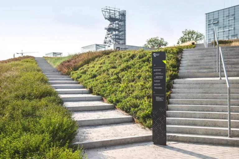 Silesian Museum Wayfinding: Spatial Design for a Former Coal Mine by Aleksandra Krupa Img01 - Silesian Museum Wayfinding: Spatial Design for a Former Coal Mine by Aleksandra Krupa