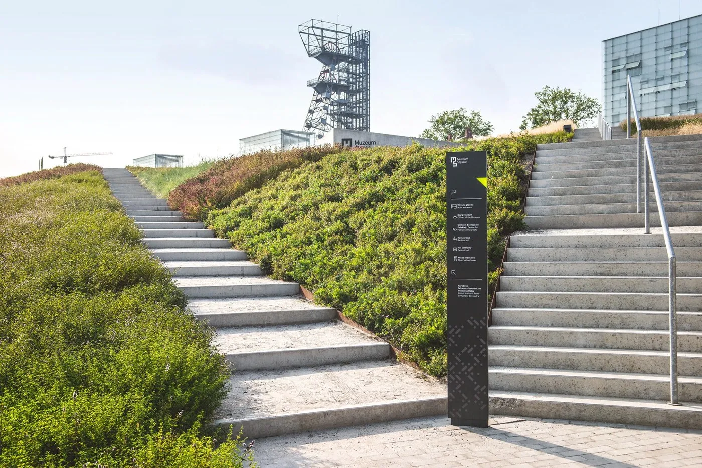 Silesian Museum Wayfinding: Spatial Design for a Former Coal Mine by Aleksandra Krupa