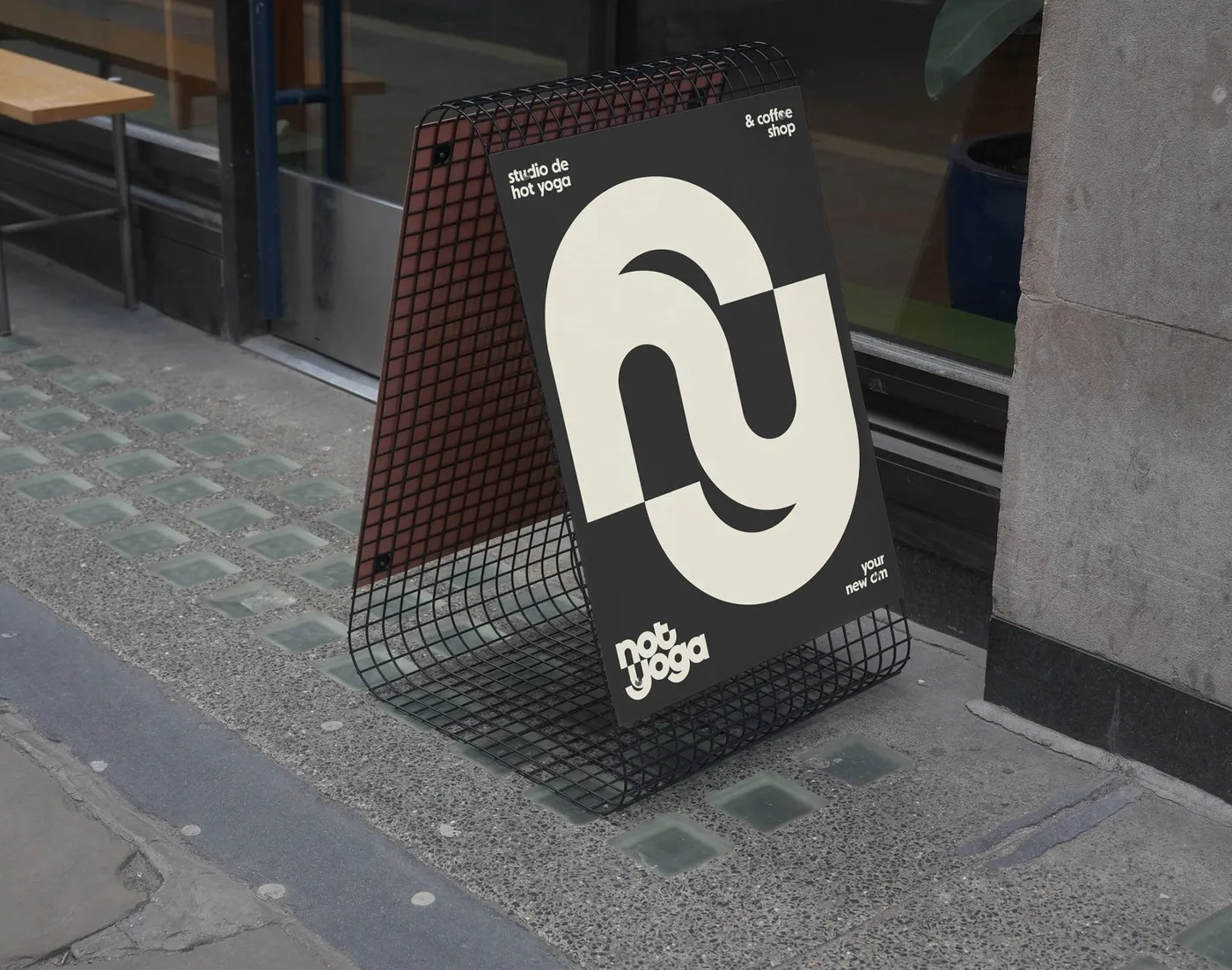 Img03 - Not Yoga: How Brand Brothers Redefined Yoga Identity Through Kinetic Geometry