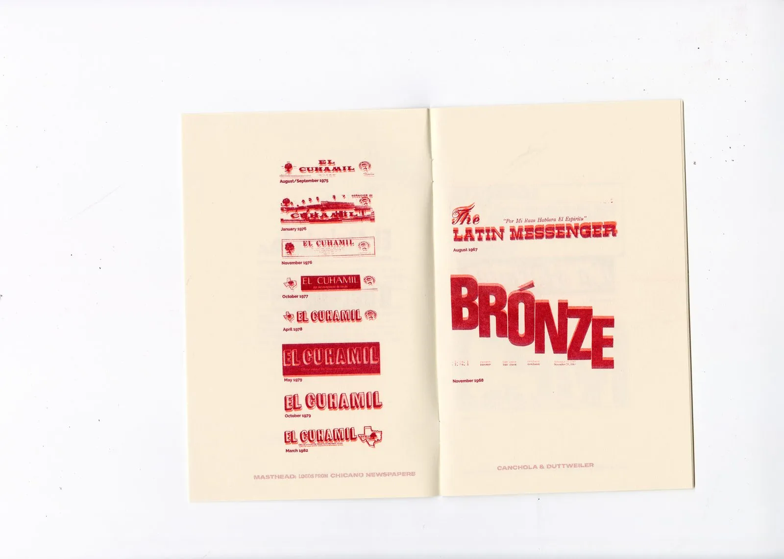 Img02 - Masthead Zine: A Typography Masterclass by Alexandria Canchola and Joshua Duttweiler