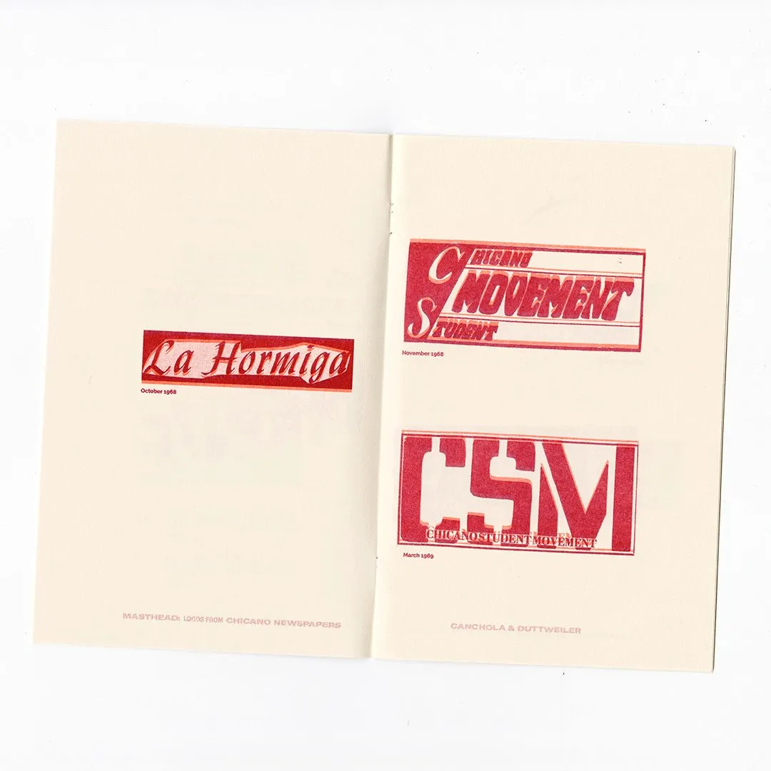 Img05 - Masthead Zine: A Typography Masterclass by Alexandria Canchola and Joshua Duttweiler