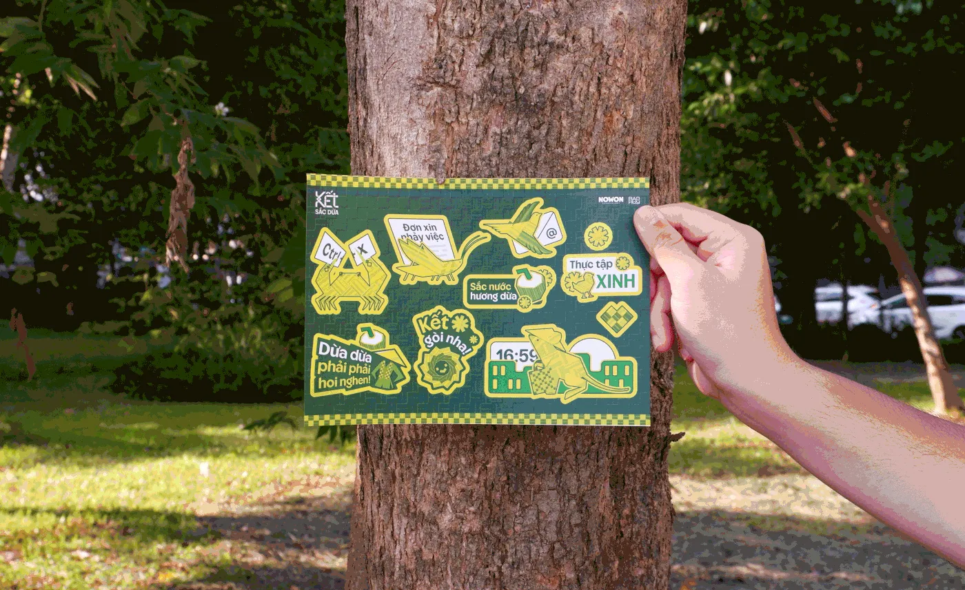 Img14 - Exploring Vietnamese Culture in KẾT SẮC DỪA - COCONNECT Visual Identity