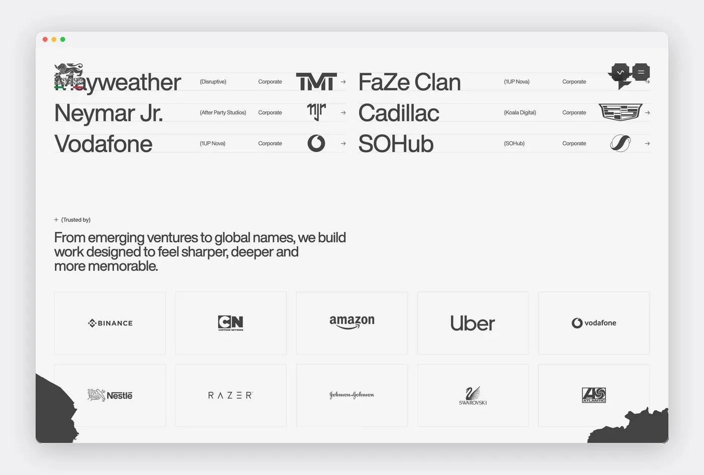 Img06 - Pensatori Irrazionali: A Technical Atelier Combining Brutalist Typography and WebGL Physics